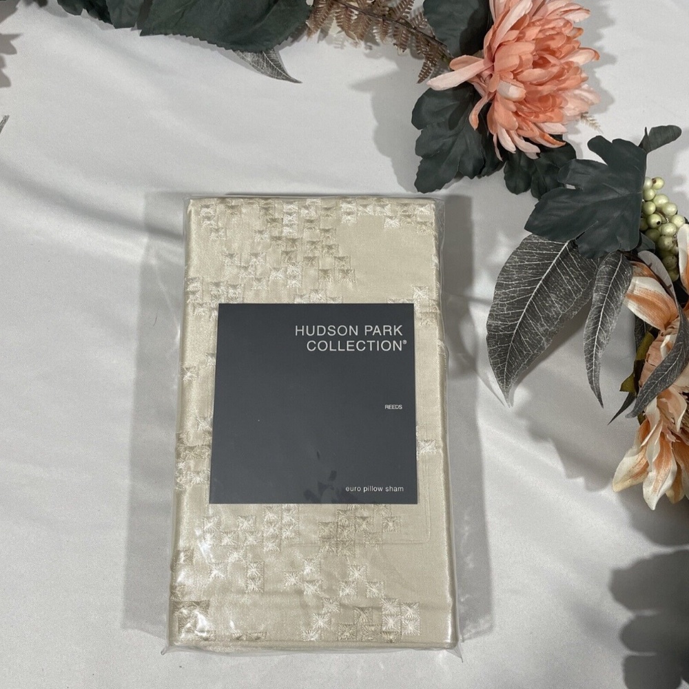 NIB $130 [ 1 Euro‎ ] Pillow Sham for Hudson Park Reeds